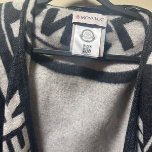 MONCLER Cape Jacket with Puffer Scarf